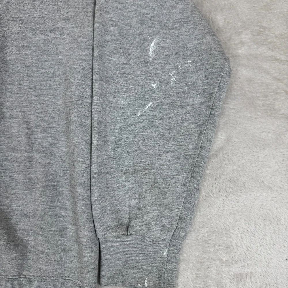 Vintage Lee Indianapolis Colts NFL Sweatshirt‎ Mens L Gray Preowned Flaws Stain
